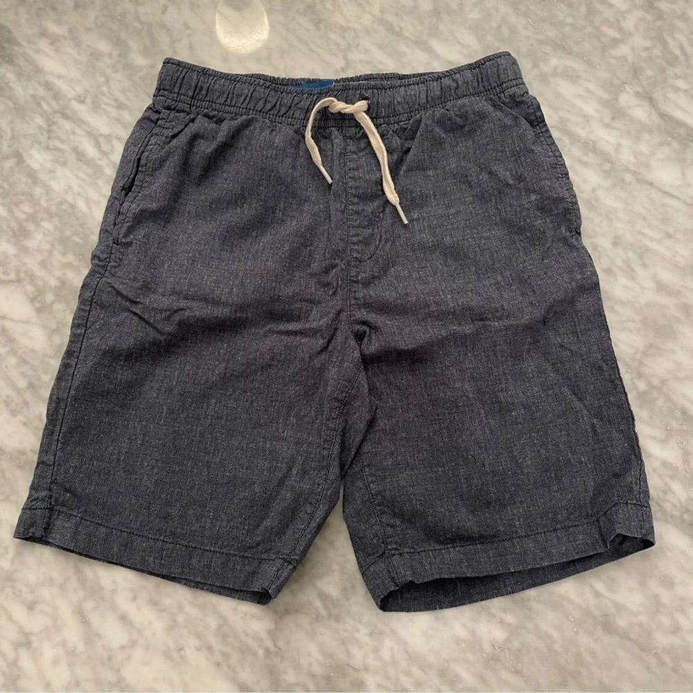 Old Navy Boys Blue Cotton Shorts 14-16